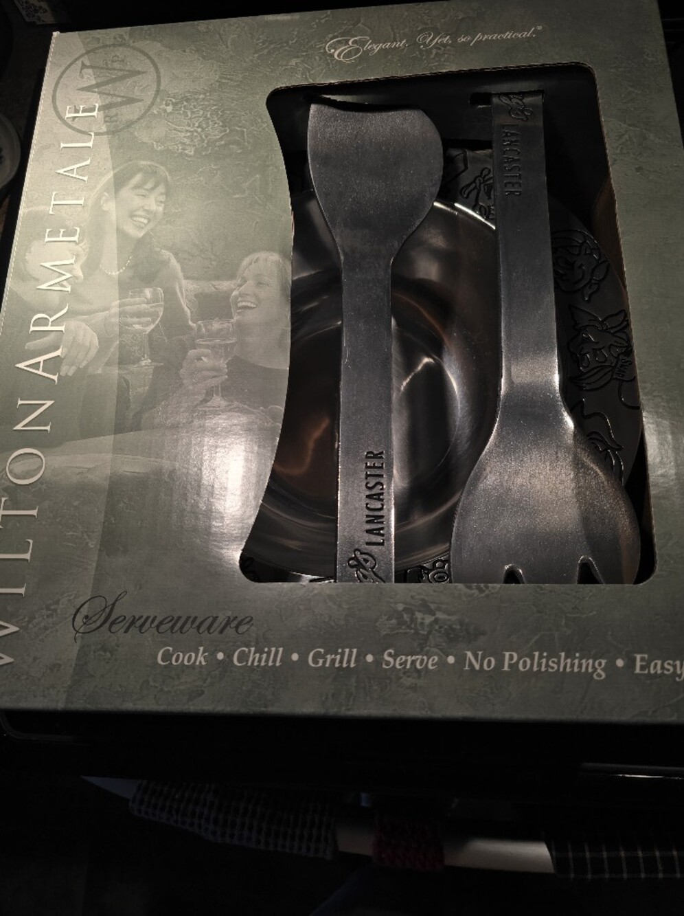 KELLOGGS Lancaster Plant Serving Set - WILTON ARMETALE